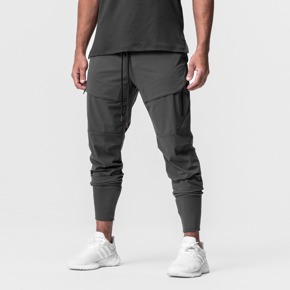 Men's Slim Fit Casual Workouts Sweatpants with Multiple Pockets