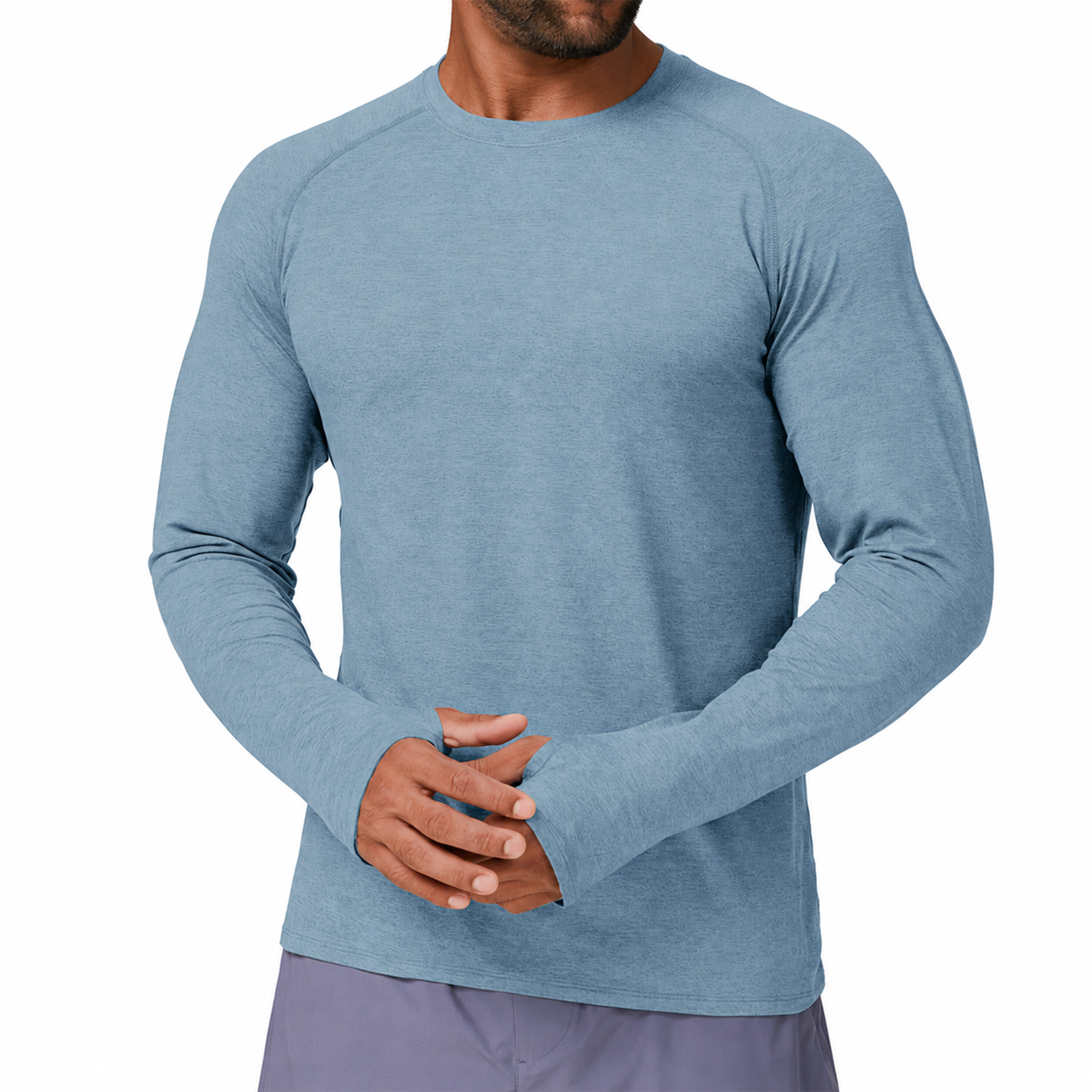 Men's Quick Dry Stretch Long Sleeve Training Shirt