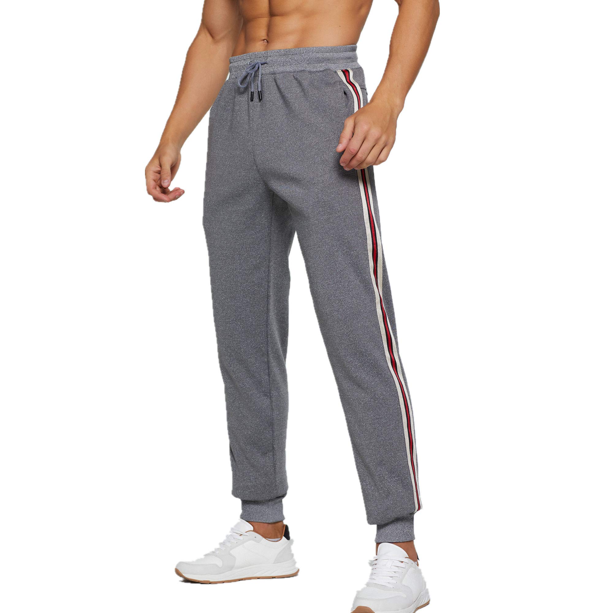 Men's Winter Sherpa Lined Fleece Sweatpants