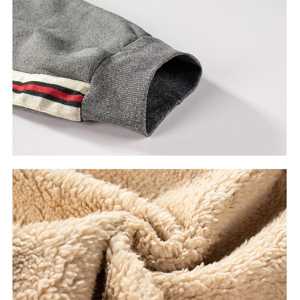 Men's Winter Sherpa Lined Fleece Sweatpants