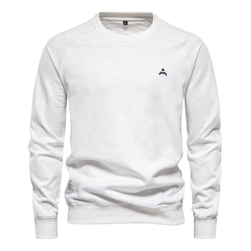 Men's Casual Graphic Design Crew Neck Sweatshirt