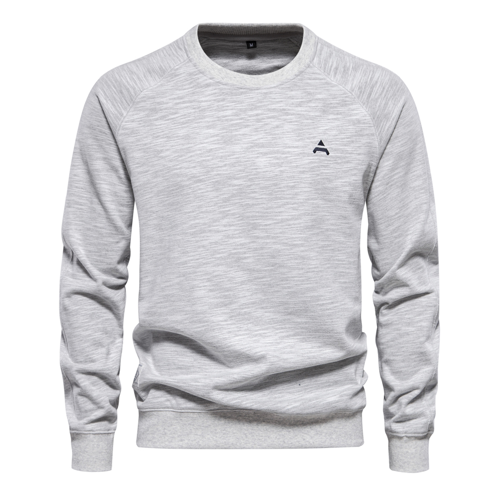 Men's Casual Graphic Design Crew Neck Sweatshirt