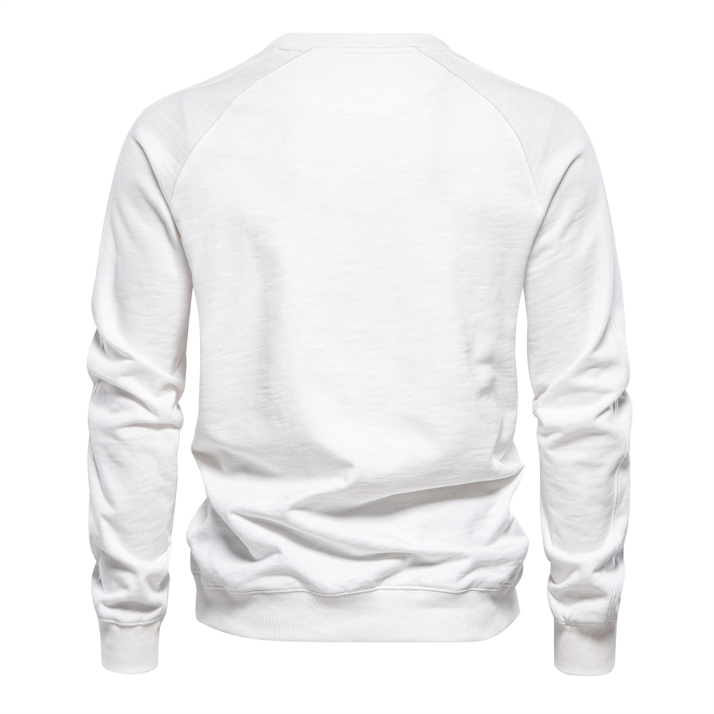 Men's Casual Graphic Design Crew Neck Sweatshirt