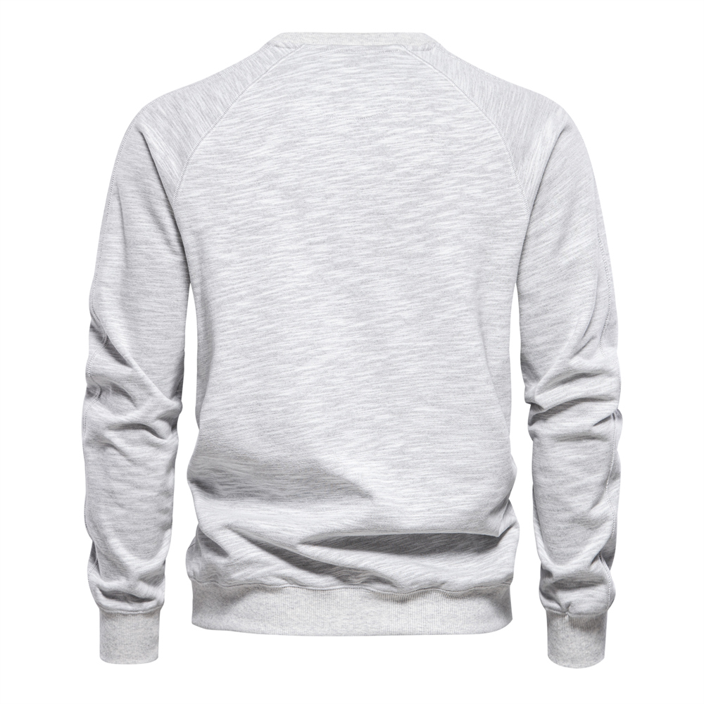 Men's Casual Graphic Design Crew Neck Sweatshirt