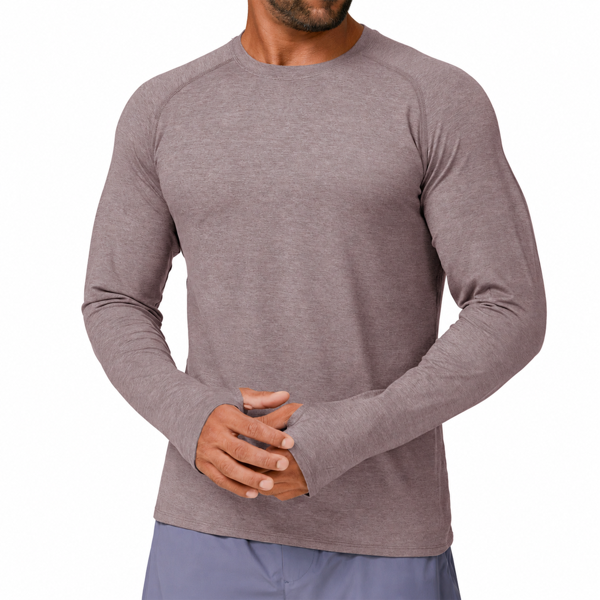 Men's Quick Dry Stretch Long Sleeve Training Shirt