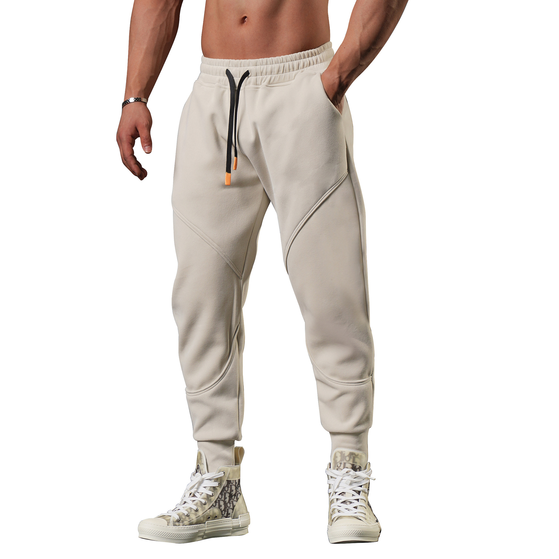 Mens High Quality Athletic Fashion Joggers