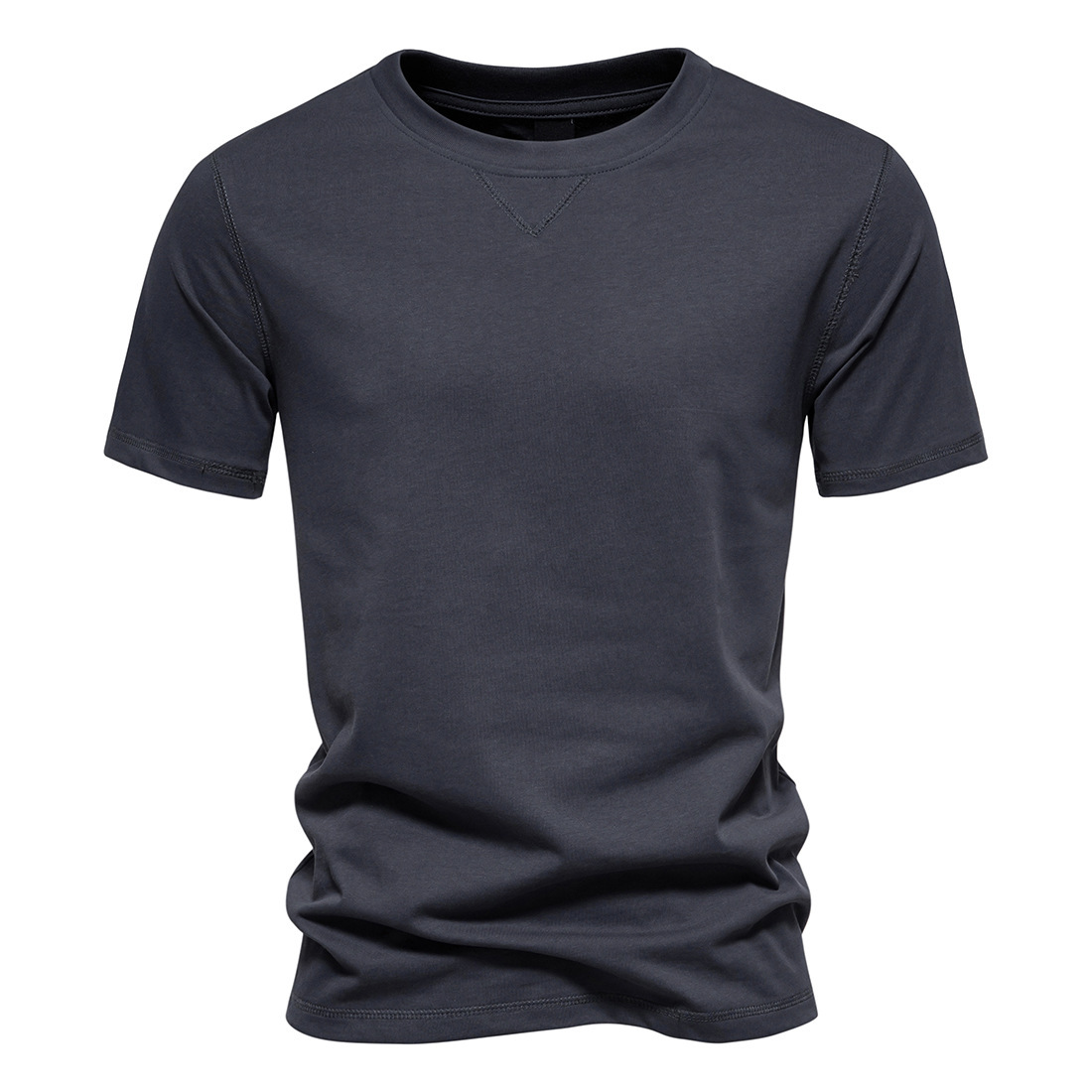 Men's Cotton Round Neck Short Sleeve T-Shirt
