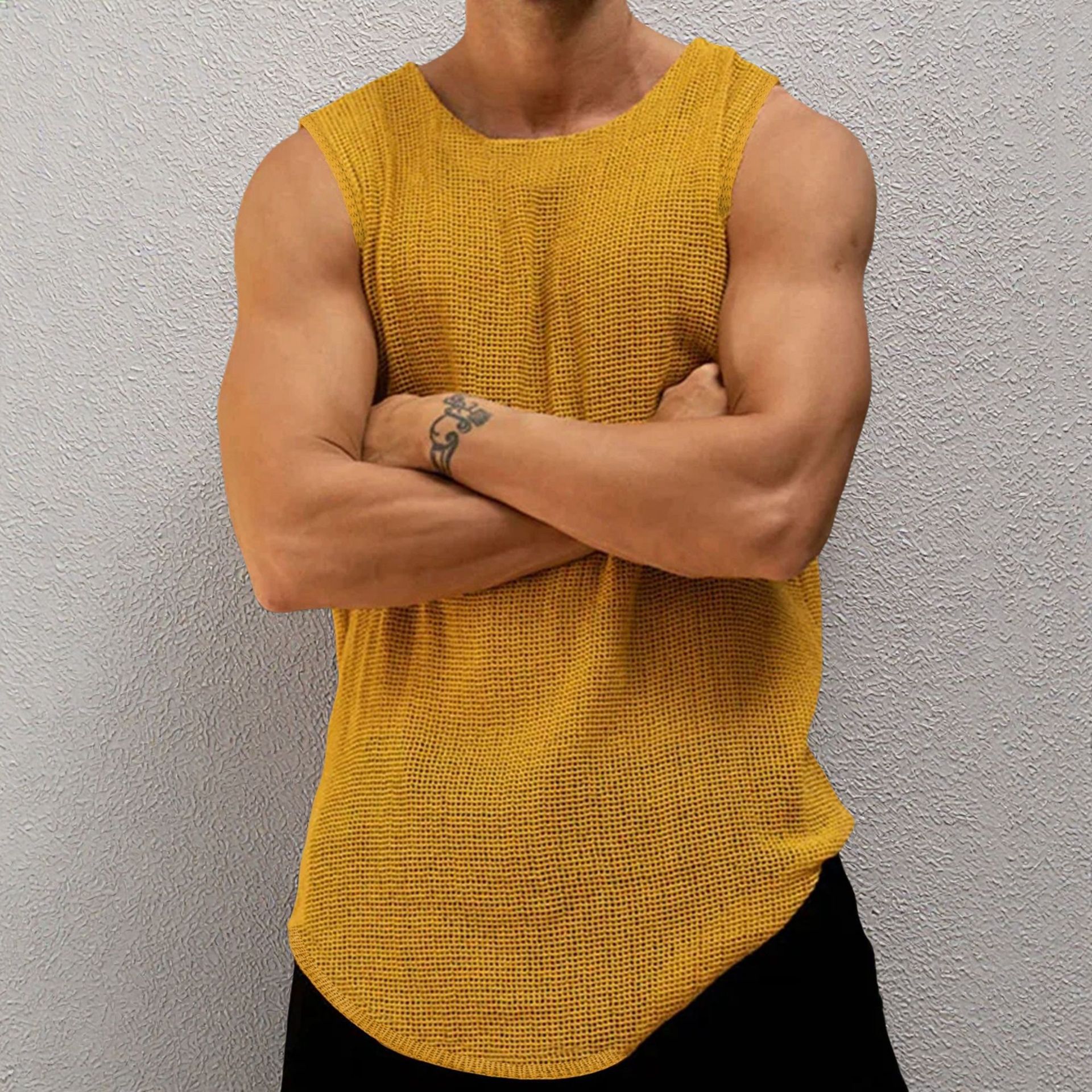 Men's Lightweight Knit Tank Top