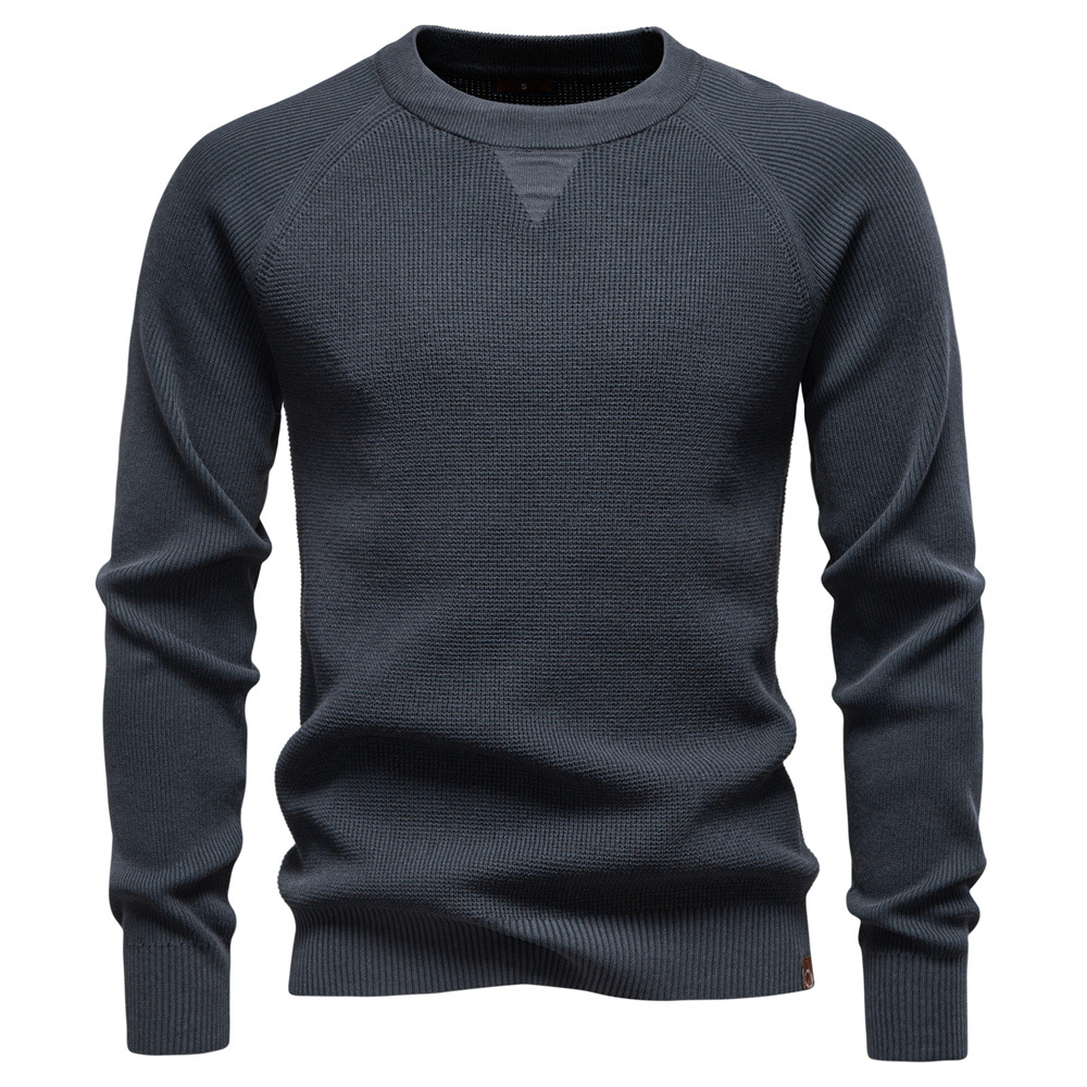 Men’s Crew Neck Knit Sweater