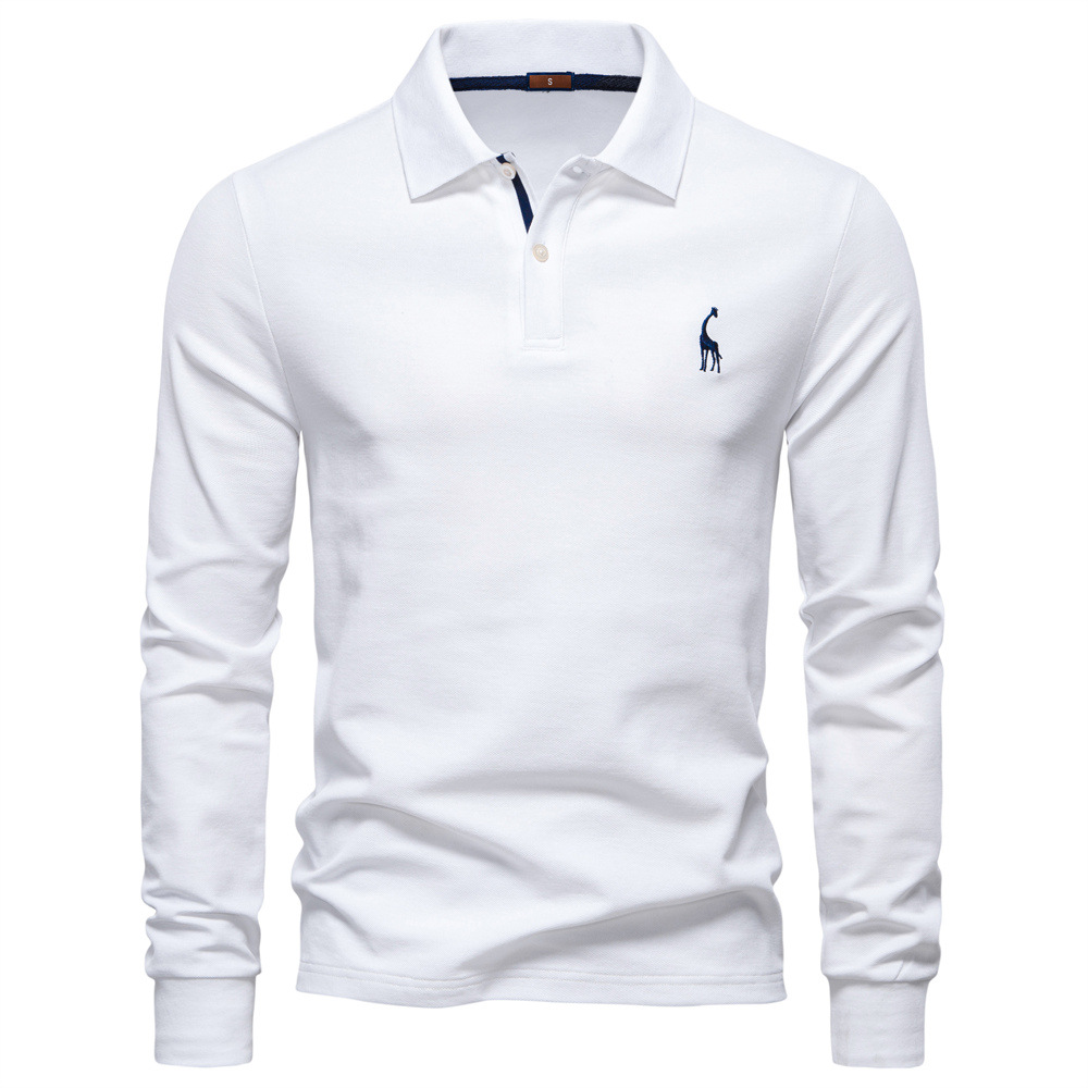 Men’s Classic Long Sleeve Polo Shirt