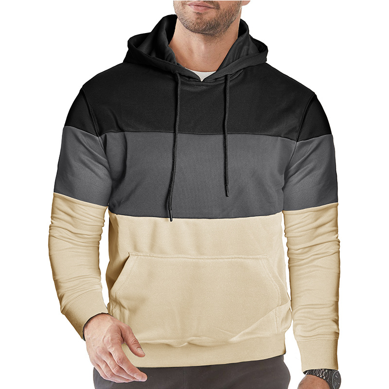 Men's Colorblock Fleece Hoodie
