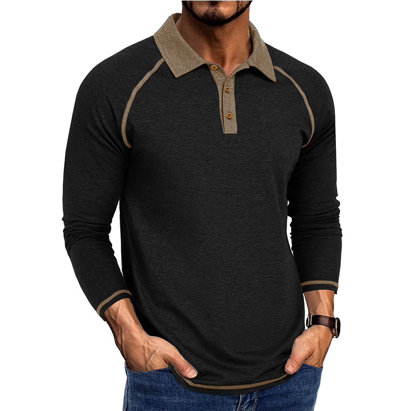 Men's Long Sleeve Polo Shirt