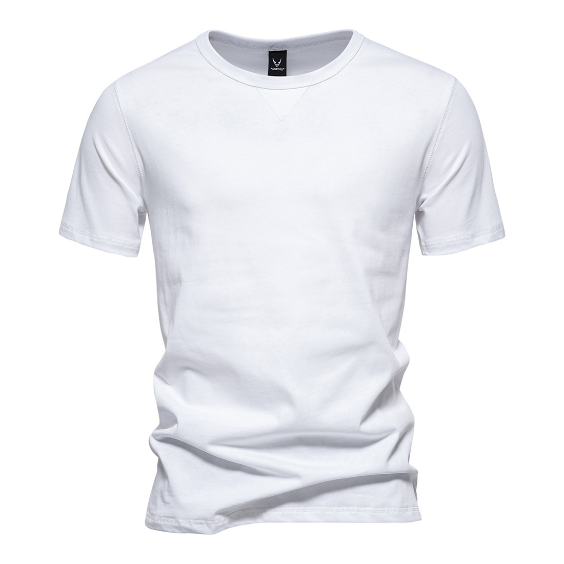 Men's Cotton Round Neck Short Sleeve T-Shirt