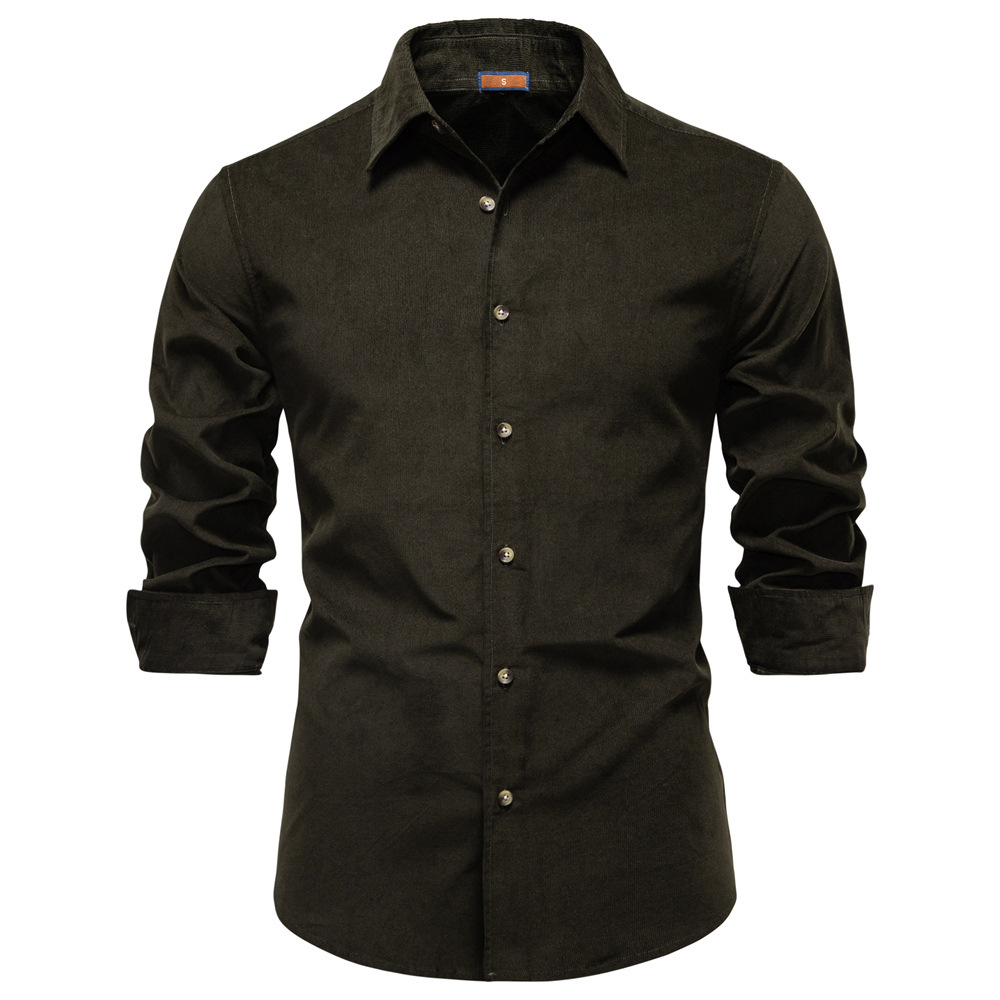 Men’s Corduroy Cotton Shirt