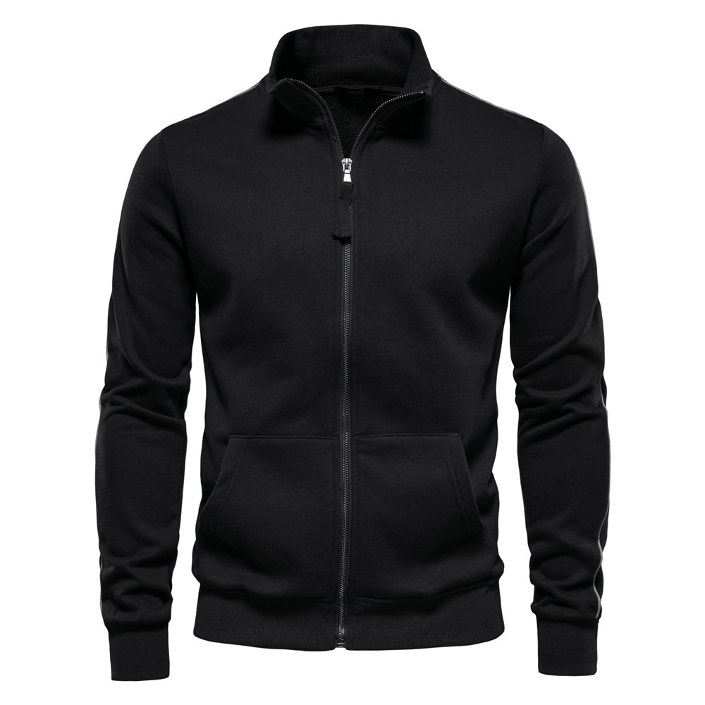 Men's Sports Colorblock Zip-Up Hoodie
