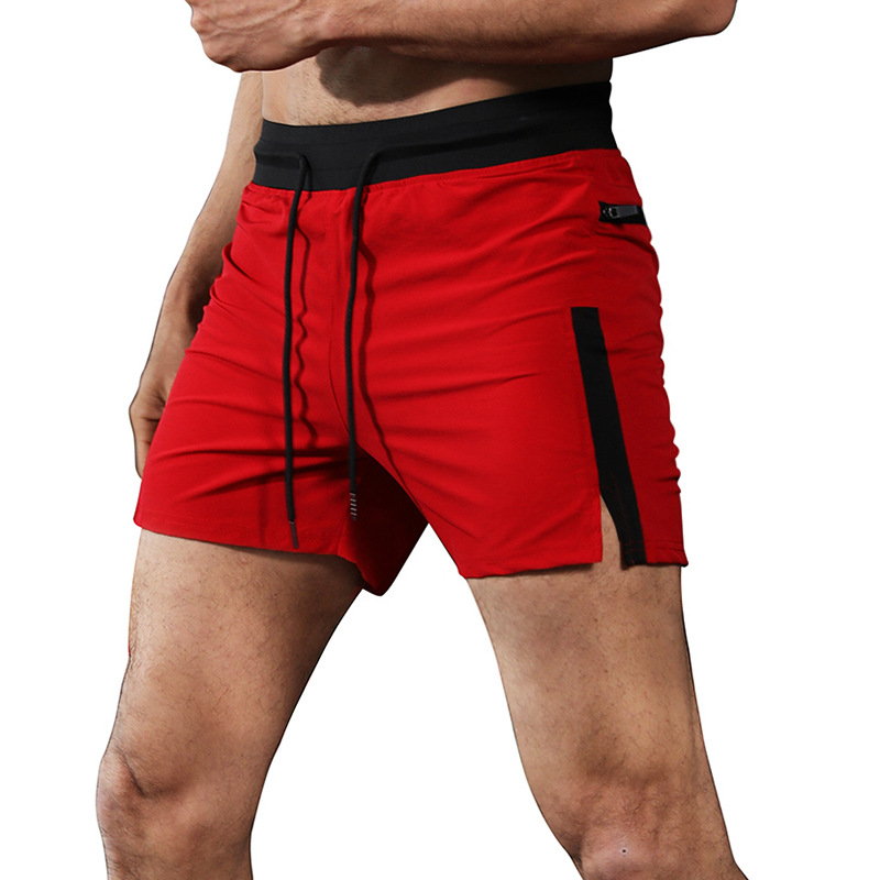 Men's Sports Shorts Summer Running Training Quick Dry Beach Shorts Elasticity