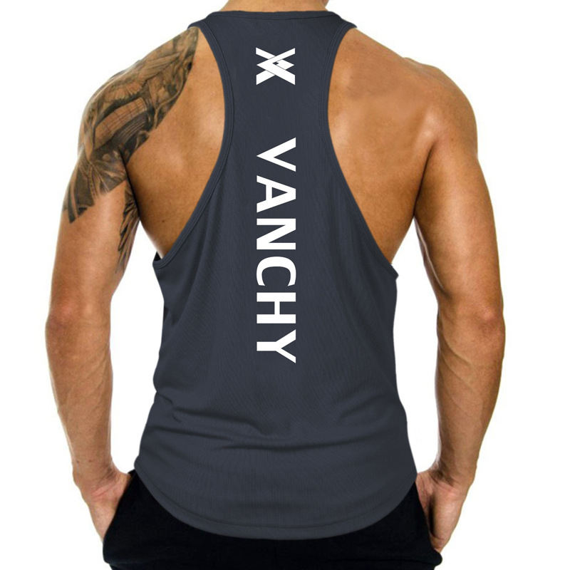 Men's Sleeveless Quick Dry Vest for Running and Training