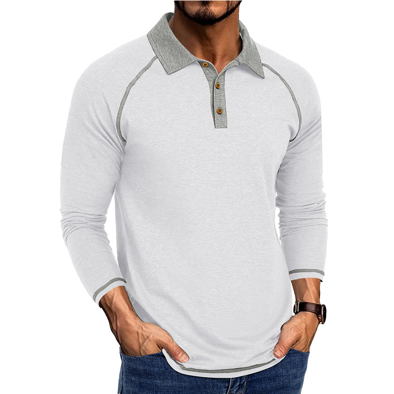 Men's Long Sleeve Polo Shirt