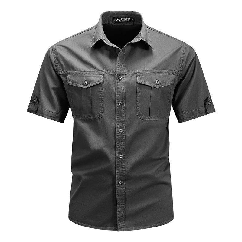 Men's Premium Casual Shirt – Trendy Oversized Summer Jacket