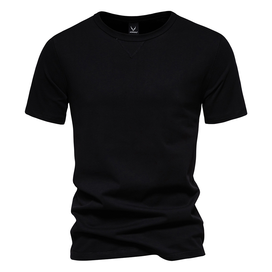 Men's Cotton Round Neck Short Sleeve T-Shirt