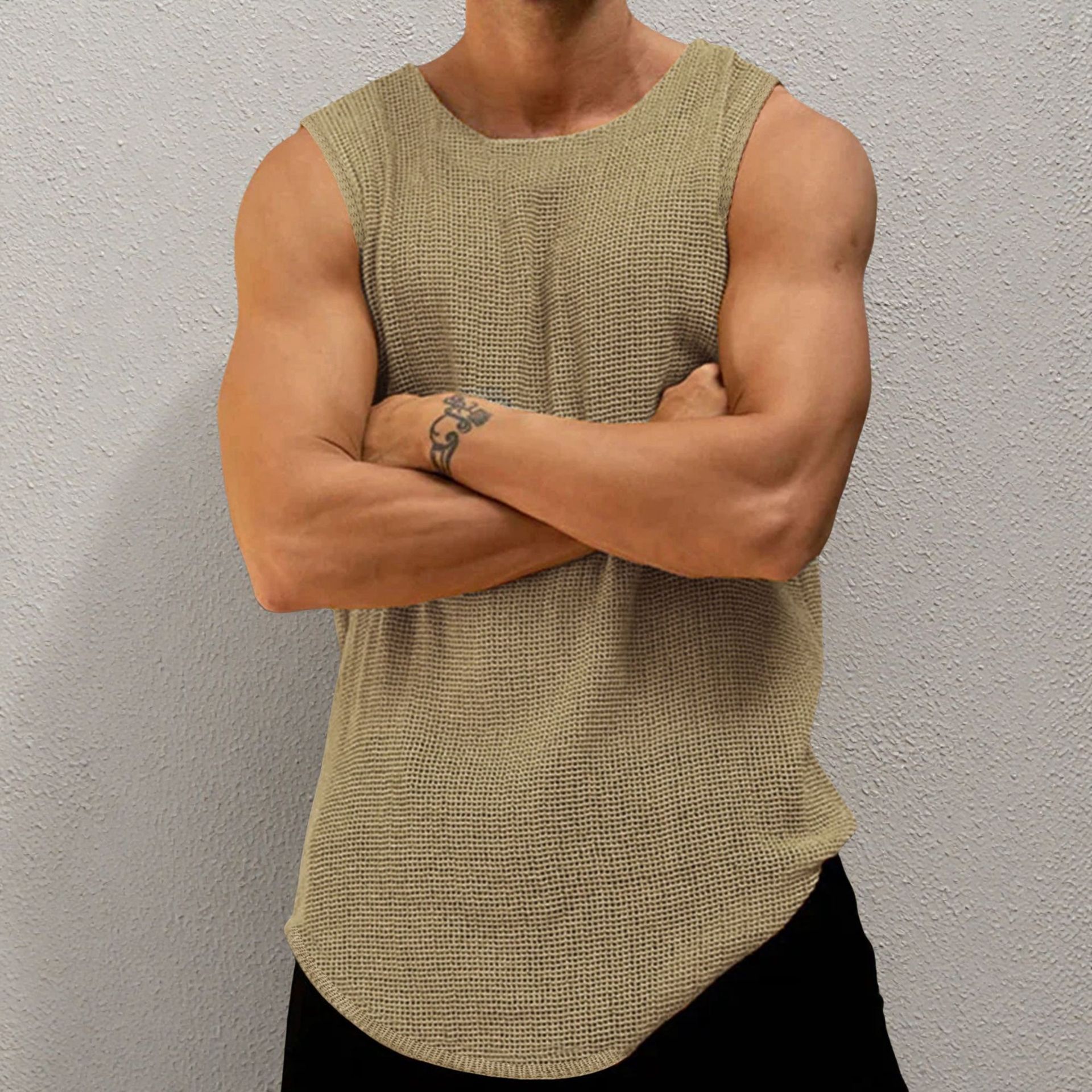 Men's Lightweight Knit Tank Top