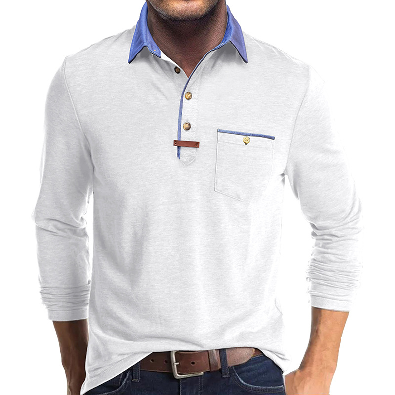 Men’s Long Sleeve Polo Shirt