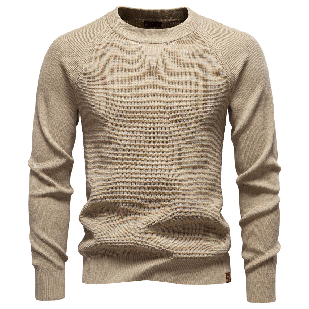 Men’s Crew Neck Knit Sweater