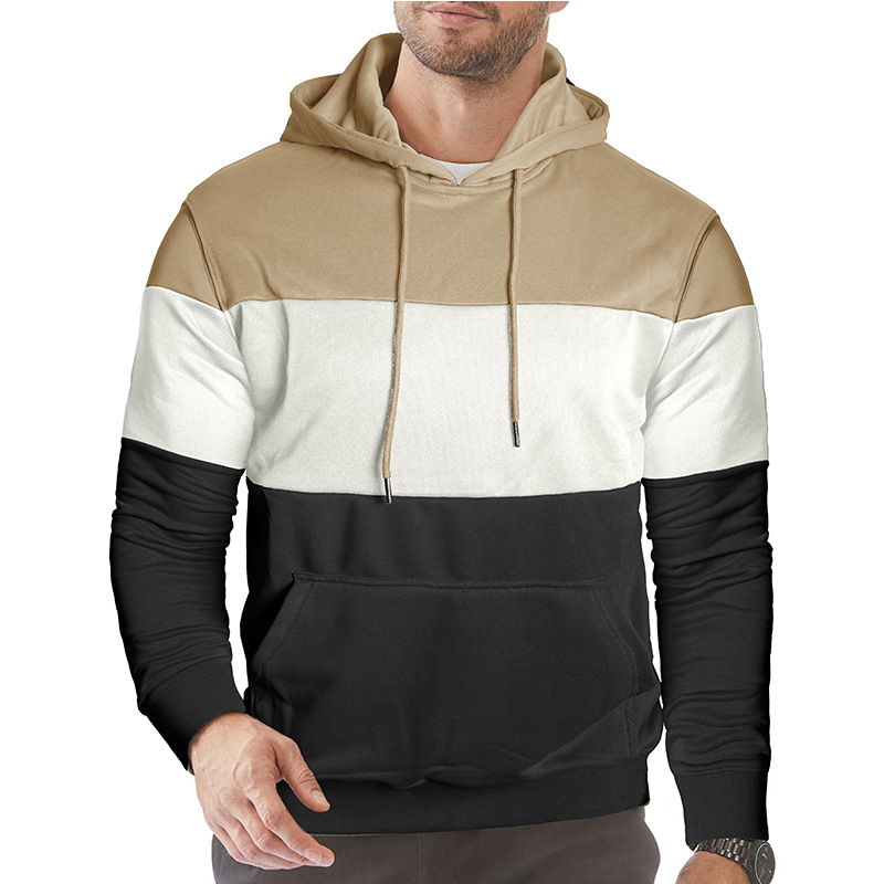 Men's Colorblock Fleece Hoodie