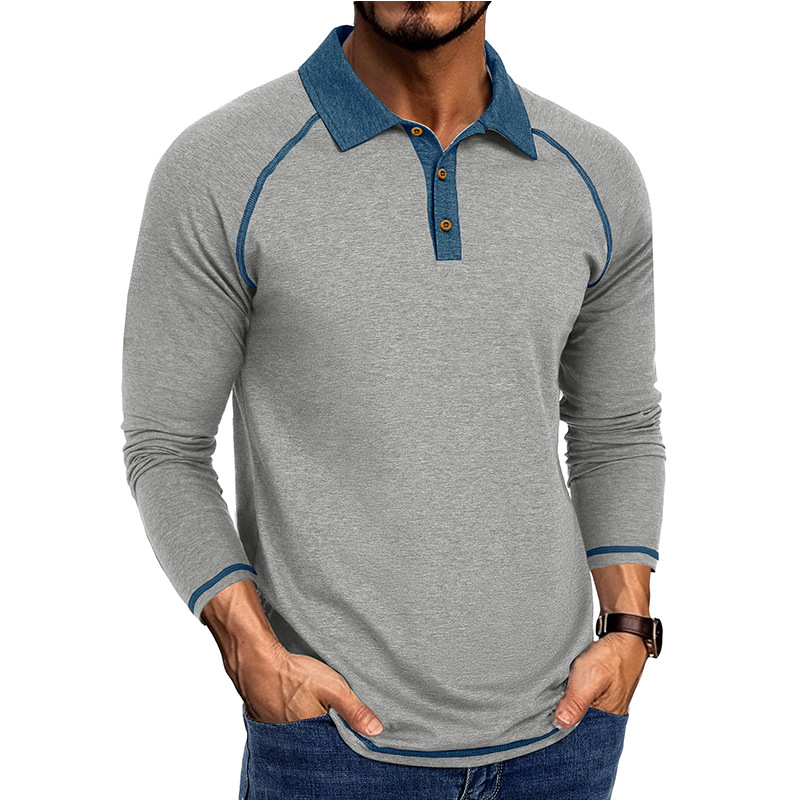 Men's Long Sleeve Polo Shirt