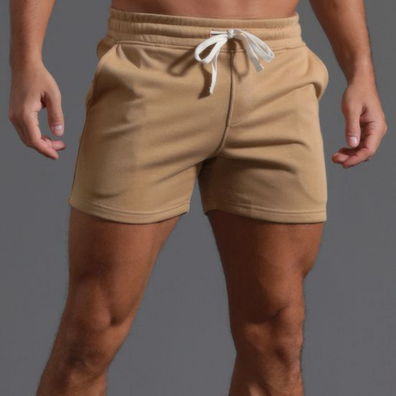 Cotton Athletic Shorts for Men - Trendy 3-Inch Shorts