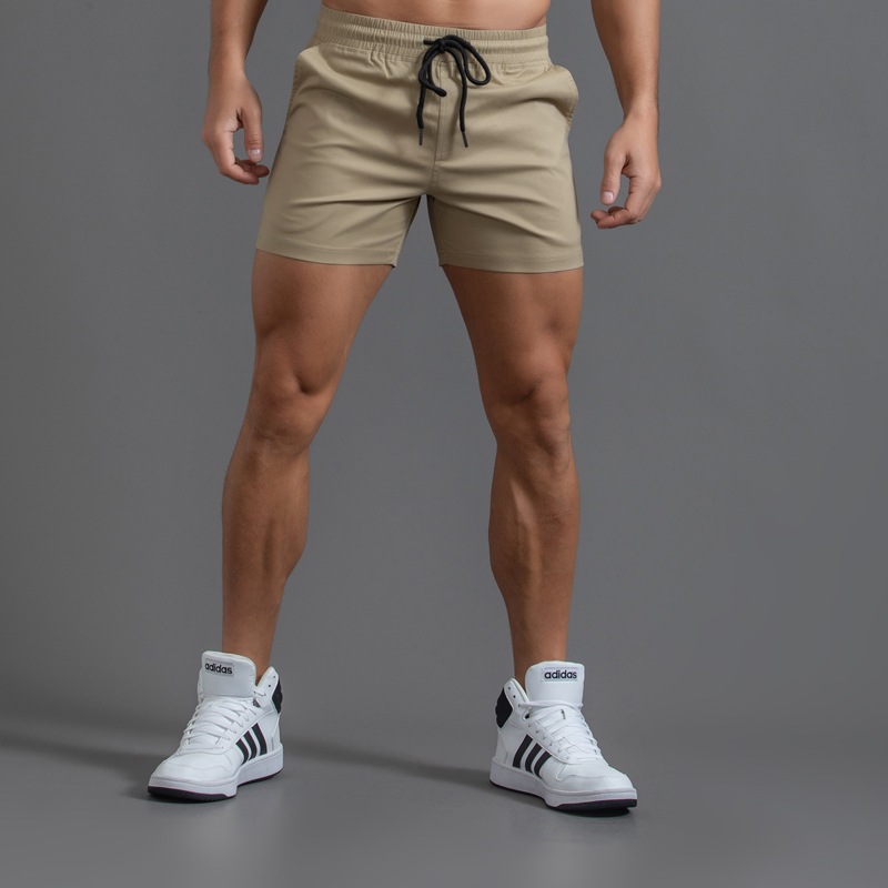 Trendy Men's Shorts, Unisex Couple's Shorts, Casual Mid-Length Pants, Plus Size Men's Shorts