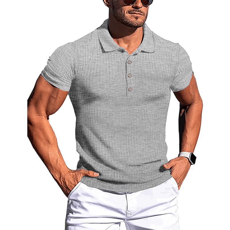Sechrist Ribbed Fabric Short Sleeves T-shirt
