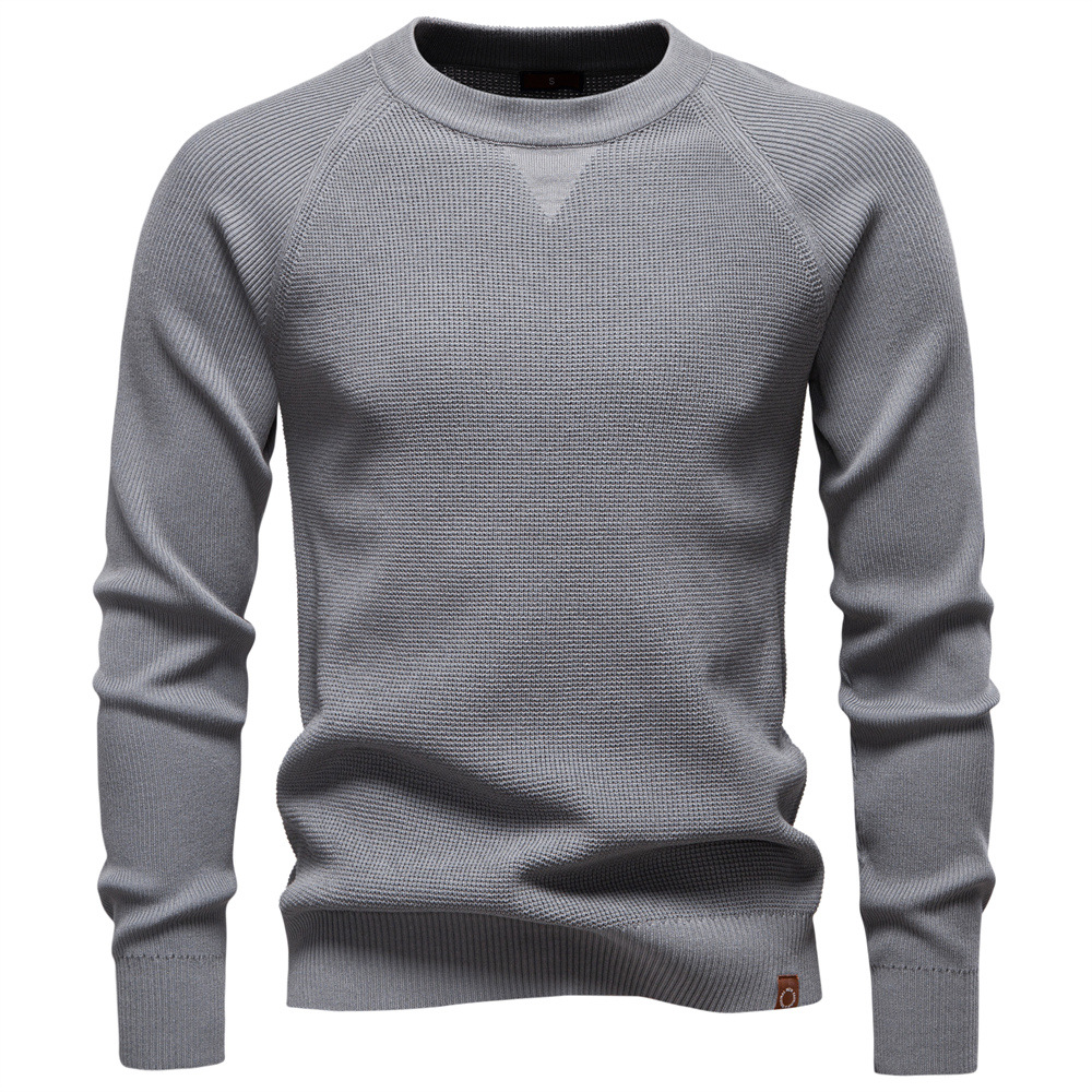 Men’s Crew Neck Knit Sweater