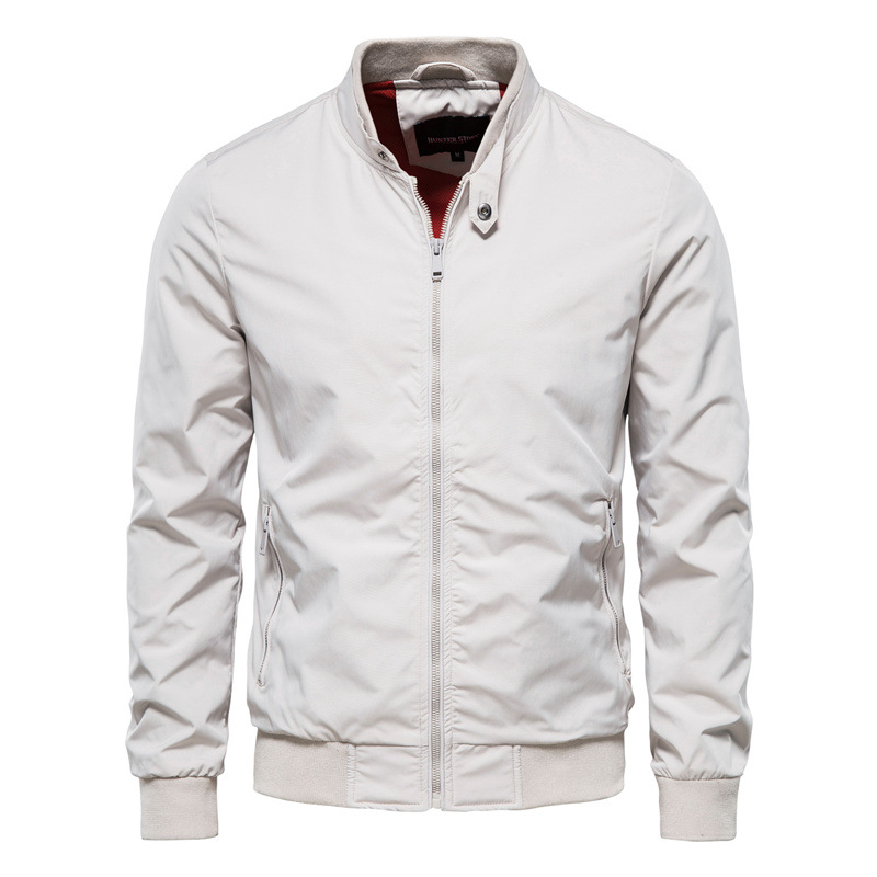 Men's Windproof Stand Collar Jacket