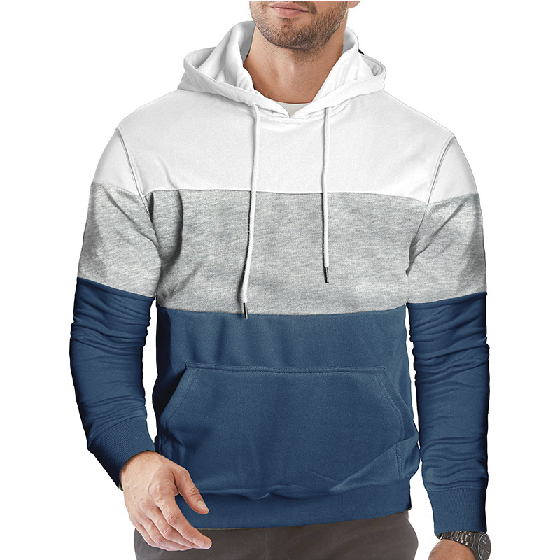 Men's Colorblock Fleece Hoodie