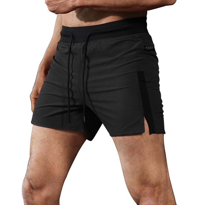 Men's Sports Shorts Summer Running Training Quick Dry Beach Shorts Elasticity