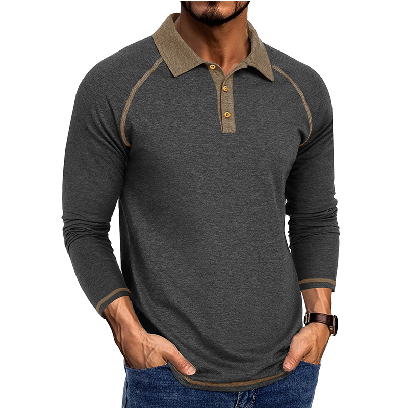 Men's Long Sleeve Polo Shirt