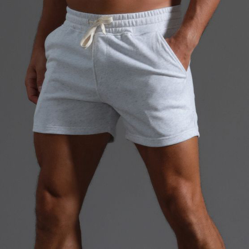 Cotton Athletic Shorts for Men - Trendy 3-Inch Shorts