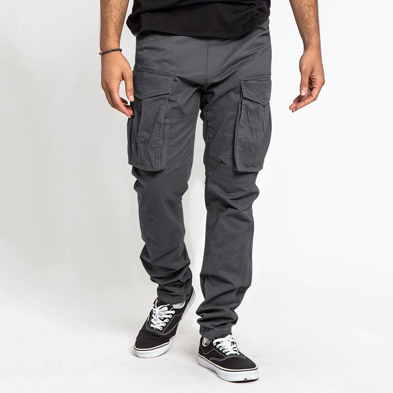 Men's Casual Classic Fit Cargo Work Pants