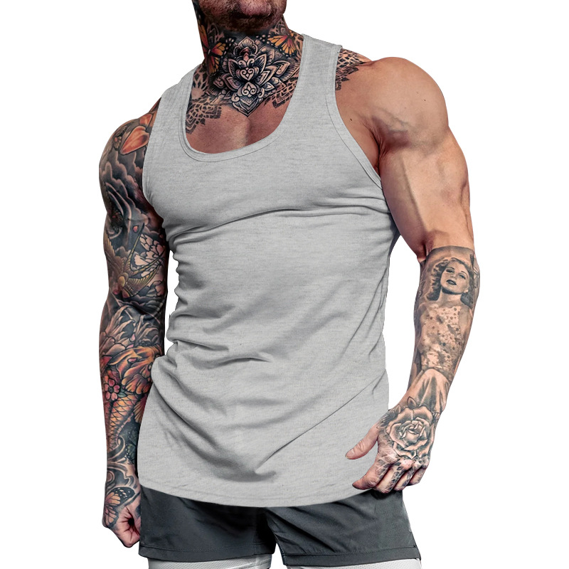 Martwil Men's Athletic Tank Top - Summer Fitness Vest for Training and Workouts