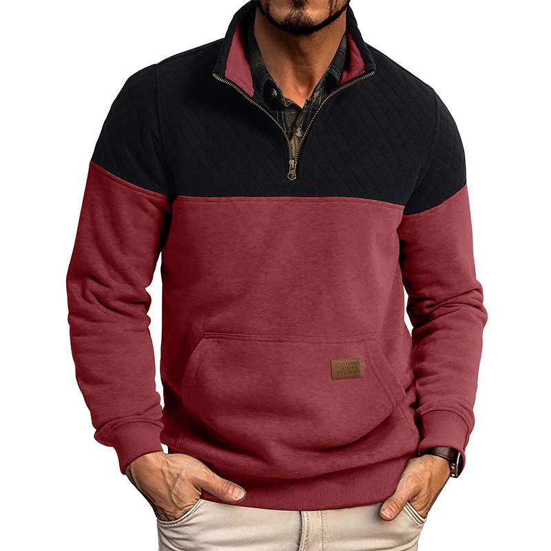 Men's Mock Neck Sweatshirts