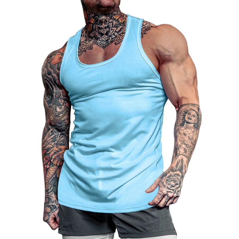 Martwil Men's Athletic Tank Top - Summer Fitness Vest for Training and Workouts