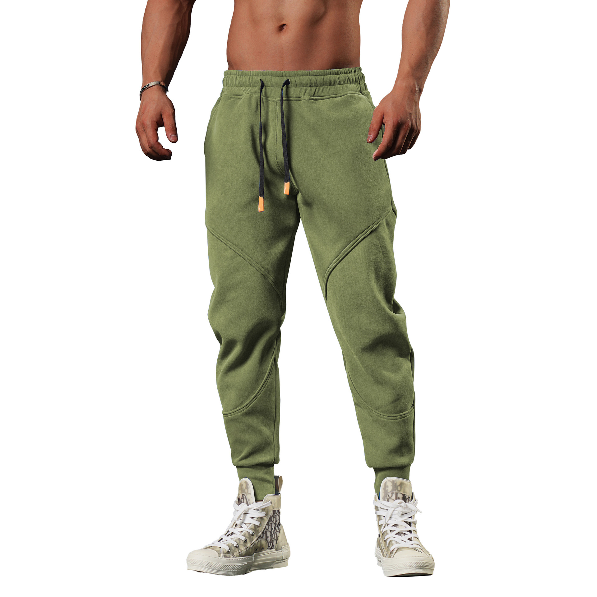 Mens High Quality Athletic Fashion Joggers