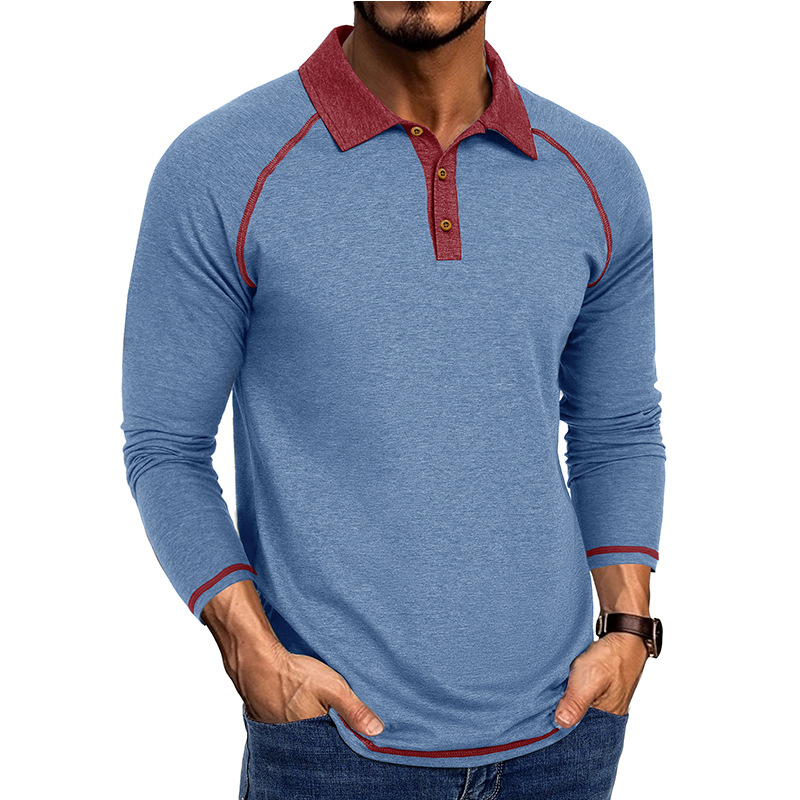 Men's Long Sleeve Polo Shirt