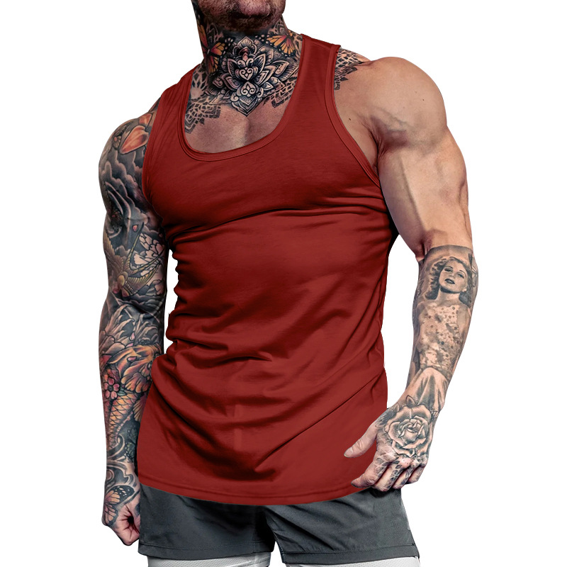 Martwil Men's Athletic Tank Top - Summer Fitness Vest for Training and Workouts