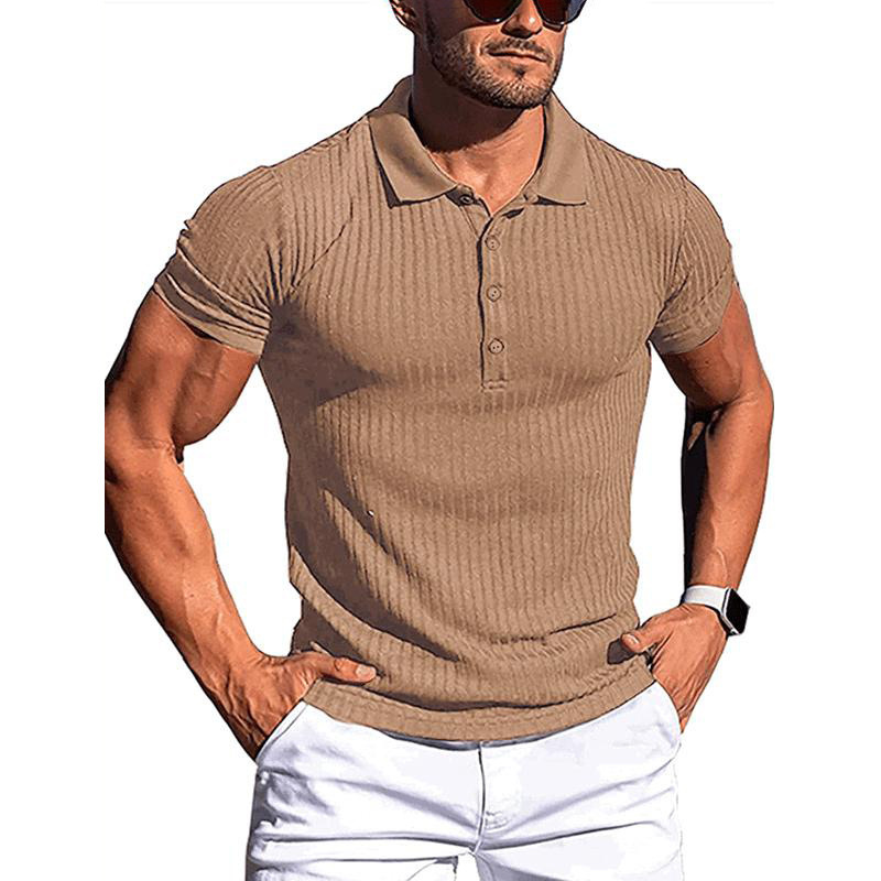 Sechrist Ribbed Fabric Short Sleeves T-shirt