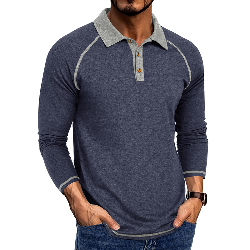 Men's Long Sleeve Polo Shirt