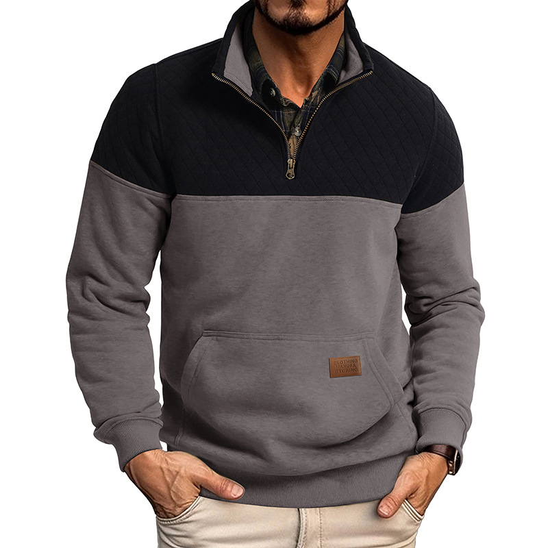 Men's Mock Neck Sweatshirts