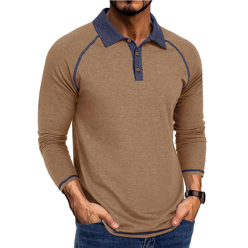 Men's Long Sleeve Polo Shirt