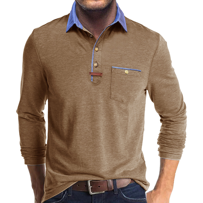 Men’s Long Sleeve Polo Shirt